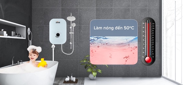 Nên cài nhiệt độ bình nóng lạnh bao nhiêu là hợp lý?